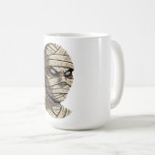 Ancient Cursed Mummy - Mystical Hieroglyphic Wraps コーヒーマグカップ (正面右)