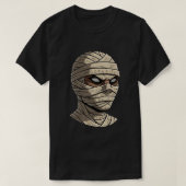 Ancient Cursed Mummy - Mystical Hieroglyphic Wraps Tシャツ (デザイン正面)