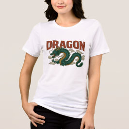 Ancient Dragon Art Designer teen トライブレンドＴシャツ