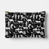 Ancient Egypt Hieroglyphic Symbol Pattern      アクセサリーポーチ (正面)