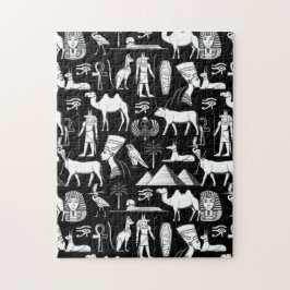 Ancient Egypt Hieroglyphic Symbol Pattern      ジグソーパズル