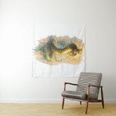 Ancient Egyptian Cobra Golden Uraeus Mythology タペストリー (インサイチュ(横))