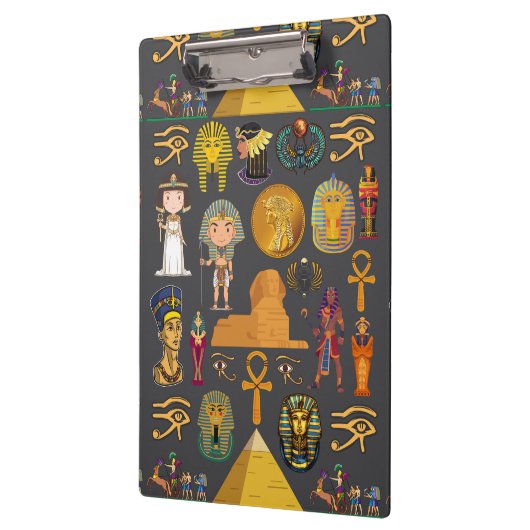 Ancient Egyptian Hieroglyphic -Pattern Pharaoh  クリップボード (左)