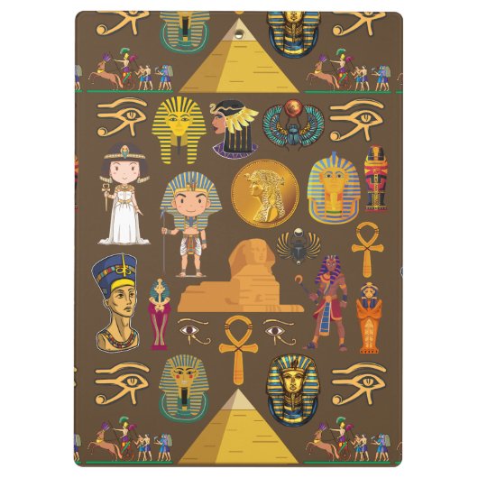 Ancient Egyptian Hieroglyphic -Pattern Symbol  クリップボード (裏面)