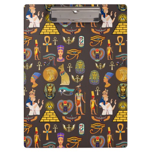Ancient Egyptian Hieroglyphic Pattern Symbol       クリップボード (正面)