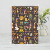 Ancient Egyptian Hieroglyphic Pattern Symbol       シーズンカード (スタンド正面)