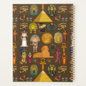 Ancient Egyptian Hieroglyphic -Pattern Symbol  プランナー手帳 (裏面)