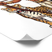 Ancient Egyptian Hunt with Leopards ポスター (角)