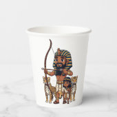 Ancient Egyptian Hunt with Leopards 紙コップ (裏面)