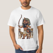 Ancient Egyptian Hunt with Leopards Tシャツ (正面)