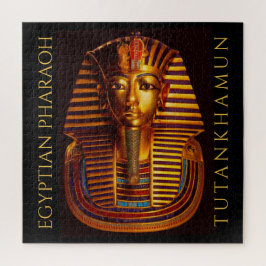 Ancient Egyptian King Tutankhamun Gold Burial Mask ジグソーパズル