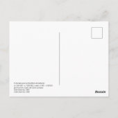 Ancient Egyptian King Tutankhamun Gold Burial Mask ポストカード (裏面)