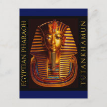 Ancient Egyptian King Tutankhamun Gold Burial Mask