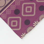 Ancient Egyptian ornament Tribal seamless pattern. フリースブランケット (角)