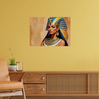 Ancient Egyptian Pharaoh Art – Timeless Pharaonic  ポスター