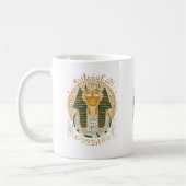 Ancient Egyptian Pharaoh Coffee Mug – Royal Pharao コーヒーマグカップ (左)