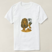 Ancient Egyptian Pharaoh Symbols Tシャツ (デザイン正面)
