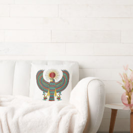 Ancient Egyptian Pharaoh T-Shirt | KaliraArts クッション