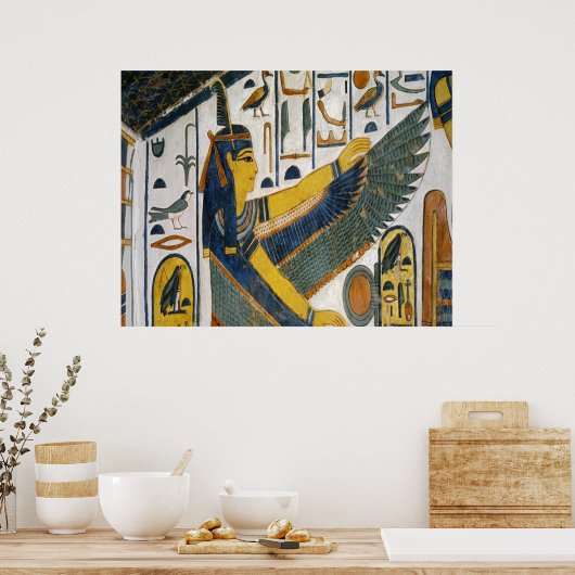 Ancient Egyptian Pharaonic Poster ポスター (キッチン)