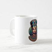 Ancient Egyptian Queen [Nefertari] コーヒーマグカップ (正面左)