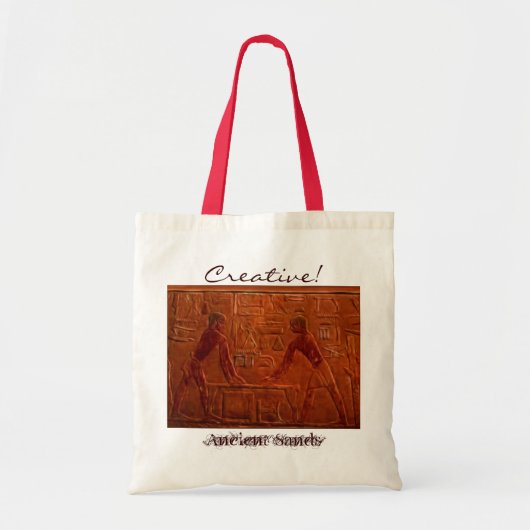 Ancient Egyptians Creative Tote Bag トートバッグ (正面)