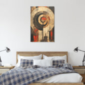 Ancient Geometric  キャンバスプリント (インサイチュ (寝室))