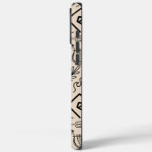 Ancient Greece Line Art Pattern Case-Mate iPhoneケース (裏面 / 左)