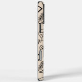 Ancient Greece Line Art Pattern Case-Mate iPhoneケース (裏面 / 右)