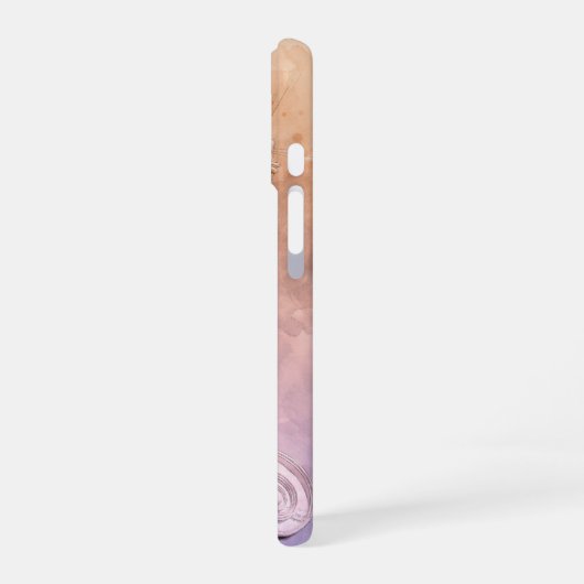 Ancient Greek Apollo Statue – Classical Mythology  iPhone 16ケース (左側面)