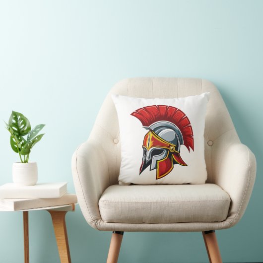 Ancient Greek Corinthian helmet クッション (椅子)