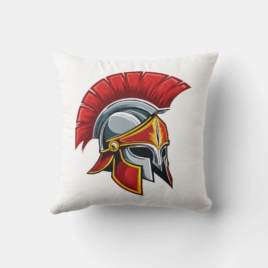 Ancient Greek Corinthian helmet クッション (裏面)