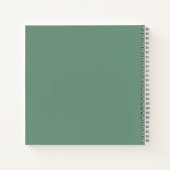 Ancient Greek flower Woman Notebook. ノートブック (裏面)