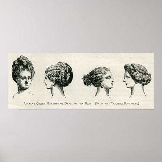 Ancient Greek Hairstyles ポスター (正面)