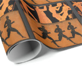 Ancient Greek Vases - Sport ラッピングペーパー (ロールコーナー)