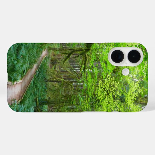 Ancient Groves Trail at Olympic National Park Case-Mate iPhoneケース (裏面 (横))