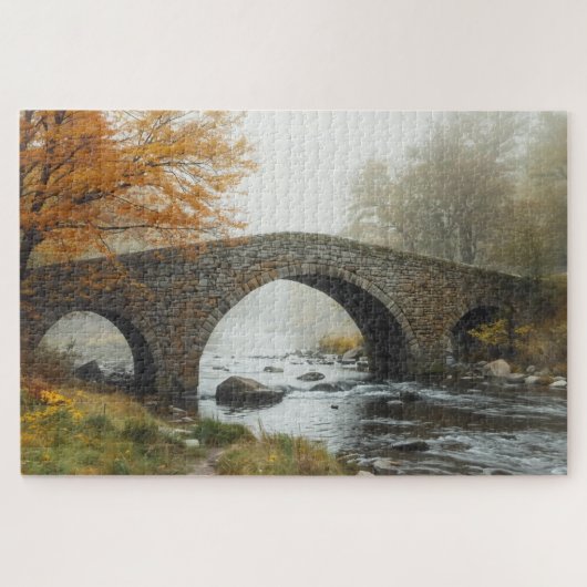 Ancient Highland Stone Bridge Jigsaw Puzzle ジグソーパズル (横)