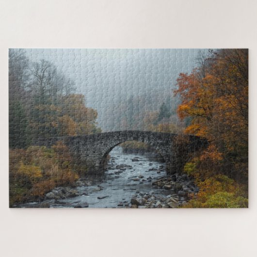 Ancient Highland Stone Bridge Jigsaw Puzzle ジグソーパズル (横)