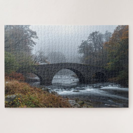 Ancient Highland Stone Bridge Jigsaw Puzzle ジグソーパズル (横)