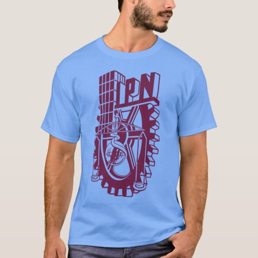 Ancient Instituto Politcnico Nacional Ipn Oak Guar Tシャツ (正面)