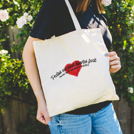 Ancient Latin Inspirational Quote Artistic Heart トートバッグ