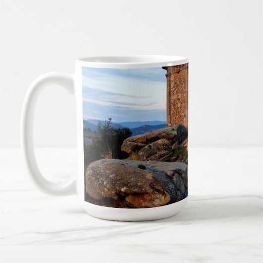 ancient medieval church コーヒーマグカップ (左)