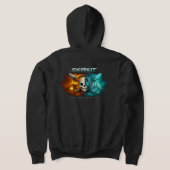 Ancient Meets Future Skull Sweatshirt | Cyberpunk  パーカ (レイダウン裏面)