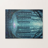 Ancient Mystical Runes Glowing Stone Puzzle - Celt ジグソーパズル (横)