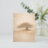 Ancient Oak | Southern Oak Tree Art | Postcard ポストカード (スタンド正面)
