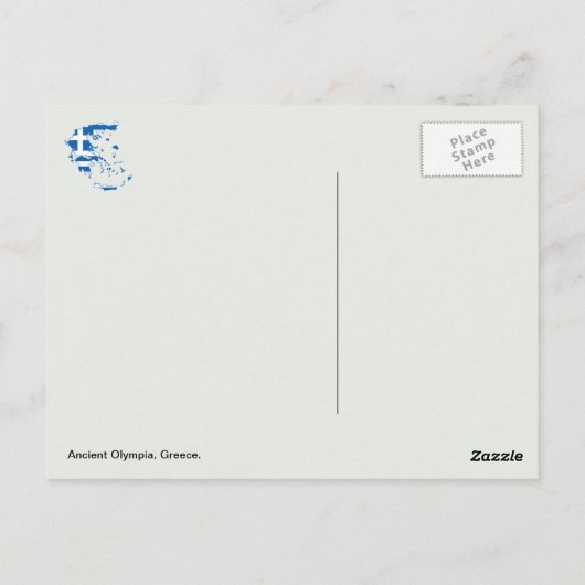 Ancient Olympia, Greece. ポストカード (裏面)