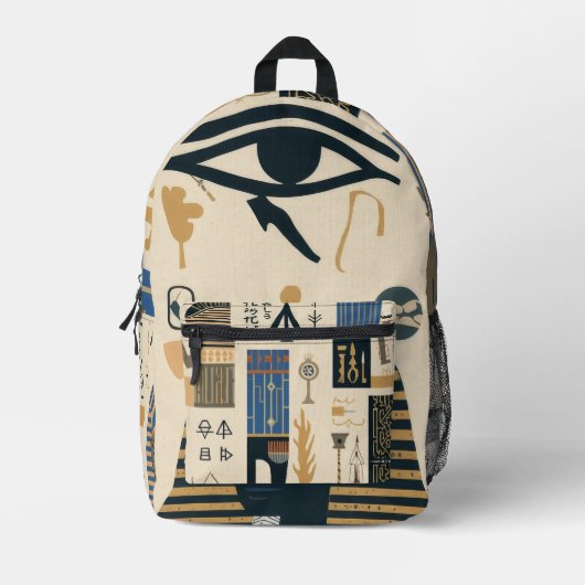 Ancient Print Backpack プリントバックパック (正面)