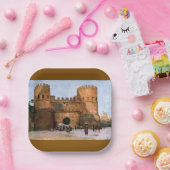 Ancient Roman Historic Architecture ペーパープレート (パーティー)