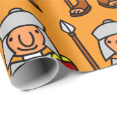Ancient Rome Fun Roman Soldier   Gift  ラッピングペーパー (ロールコーナー)