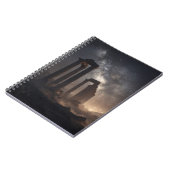 Ancient Ruins Starry Galaxy Notebook ノートブック (左側)