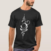Ancient Sanskrit Symbol for BREATHE Inspiration Om Tシャツ (正面)
